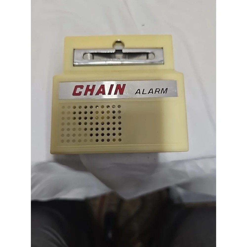 VTG Chain Burglar Alarm Home Dual Lock Protection for Doors Windows Loud Works